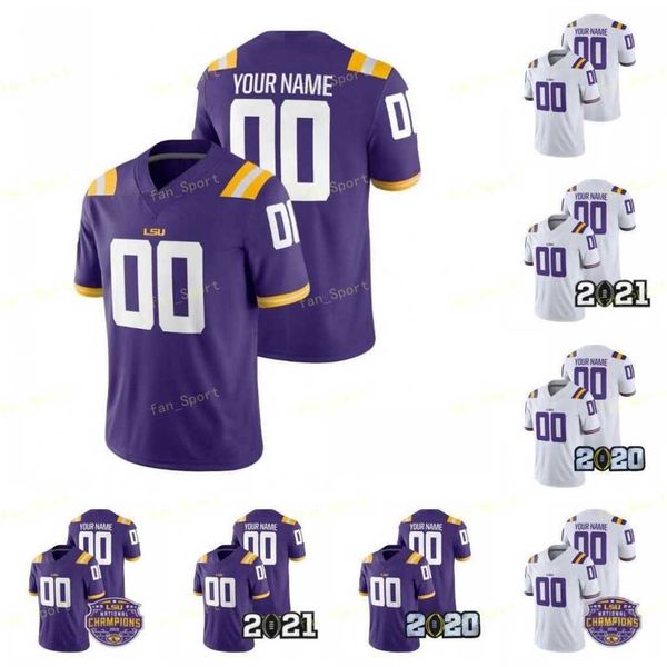 lsu football jersey derek stingley jr. 2020 champions playoff college joe burrow burreaux nickname beckham delpit mathieu white purple home, Black
lsu football jersey derek stingley jr. 2020 champions playoff college joe burrow burreaux nickname beckham delpit mathieu white purple home, Black
