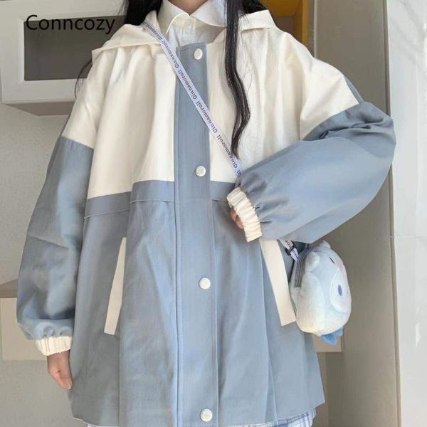 women's jackets basic women blue oversized spring daily korean style 2021 patchwork casual preppy all-match students girls kawaii, Black;brown
women's jackets basic women blue oversized spring daily korean style 2021 patchwork casual preppy all-match students girls kawaii, Black;brown