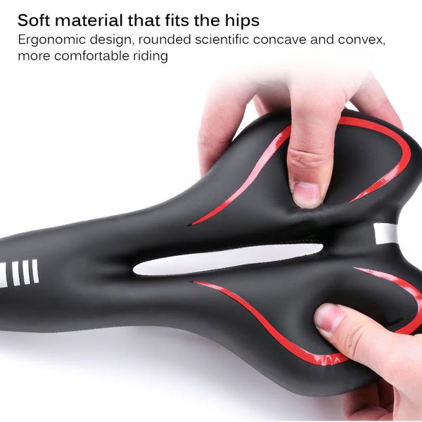 bike saddles leather high-elastic gel bicycle saddle taillight mtb mountain road waterproof pu cushion soft cycling
bike saddles leather high-elastic gel bicycle saddle taillight mtb mountain road waterproof pu cushion soft cycling