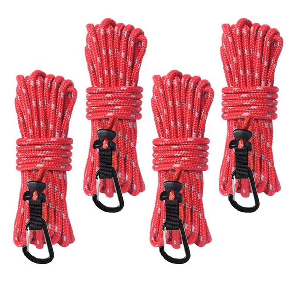 fishing accessories reflective nylon cord with carabiner tent ropes fixed pull rope windproof for camping outdoor
fishing accessories reflective nylon cord with carabiner tent ropes fixed pull rope windproof for camping outdoor