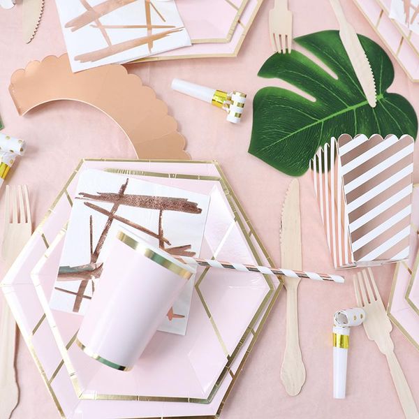 disposable dinnerware rose gold party tableware champagne cup plate straws 1st birthday wedding decor kids baby shower supplies
disposable dinnerware rose gold party tableware champagne cup plate straws 1st birthday wedding decor kids baby shower supplies