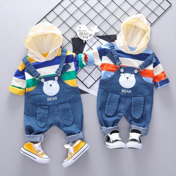 baby girls clothes sets autumn winter kids long sleeve striped t shirt active overalls boys sport suit children casual outfit, White
baby girls clothes sets autumn winter kids long sleeve striped t shirt active overalls boys sport suit children casual outfit, White