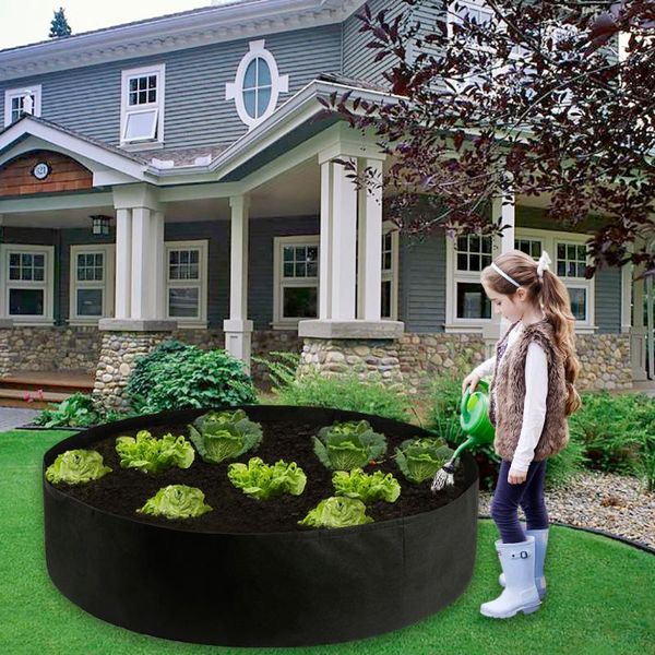 planters & pots round garden bed breathable felt fabric bedfelt material gardening planting bags home accessories household supplies
planters & pots round garden bed breathable felt fabric bedfelt material gardening planting bags home accessories household supplies
