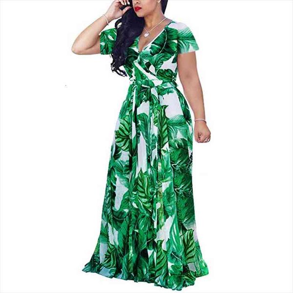 leaf print women clothing bohemian womens summer dress dress v-neck short sleeve casual long dresses large size, Black;gray
leaf print women clothing bohemian womens summer dress dress v-neck short sleeve casual long dresses large size, Black;gray