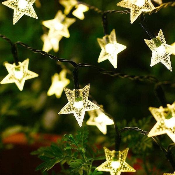 ropio five pointed star led outdoor solar energy string color christmas lamp garden courtyard decoration
ropio five pointed star led outdoor solar energy string color christmas lamp garden courtyard decoration