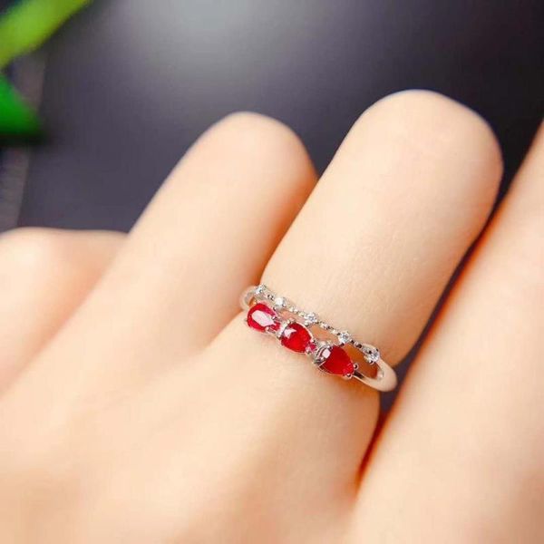 cluster rings natural and real ruby ring silver 925 woman for charm luxury designer finger women fine jewelry, Golden;silver
cluster rings natural and real ruby ring silver 925 woman for charm luxury designer finger women fine jewelry, Golden;silver
