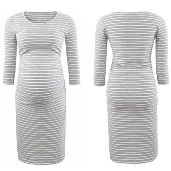 maternity breastfeeding dress stripe dress maternity baby nursing clothes pregnant woman lactation skirt, White
maternity breastfeeding dress stripe dress maternity baby nursing clothes pregnant woman lactation skirt, White