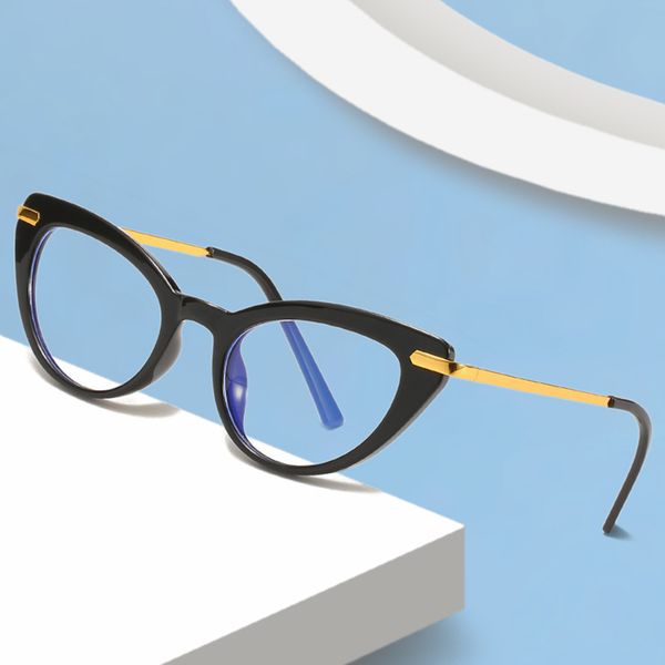 2021 new cat women's tr90 nearsighted frame anti blue flat light fashion glasses optical mirror, White;black
2021 new cat women's tr90 nearsighted frame anti blue flat light fashion glasses optical mirror, White;black