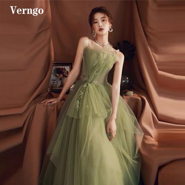party dresses verngo 2021 fairy green a line long prom strapless with 3d flowers pleats tulle corset lace up back evening gowns, White;black
party dresses verngo 2021 fairy green a line long prom strapless with 3d flowers pleats tulle corset lace up back evening gowns, White;black