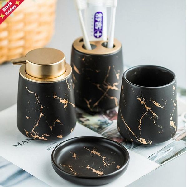 bathroom wash set home soap dispenser mouthwash cup dish toothbrush holder marbled pattern ceramic bath accessory suit
bathroom wash set home soap dispenser mouthwash cup dish toothbrush holder marbled pattern ceramic bath accessory suit
