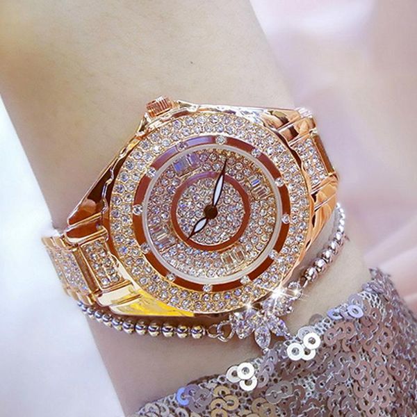 wristwatches relogio feminino women watches rose gold 2021 bracelet diamond crystal bling watch ladies wrist clock, Slivery;brown
wristwatches relogio feminino women watches rose gold 2021 bracelet diamond crystal bling watch ladies wrist clock, Slivery;brown