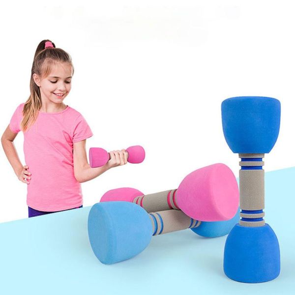 dumbbells 1 pair hand grip dumbbell kid children fitness random color size 
dumbbells 1 pair hand grip dumbbell kid children fitness random color size