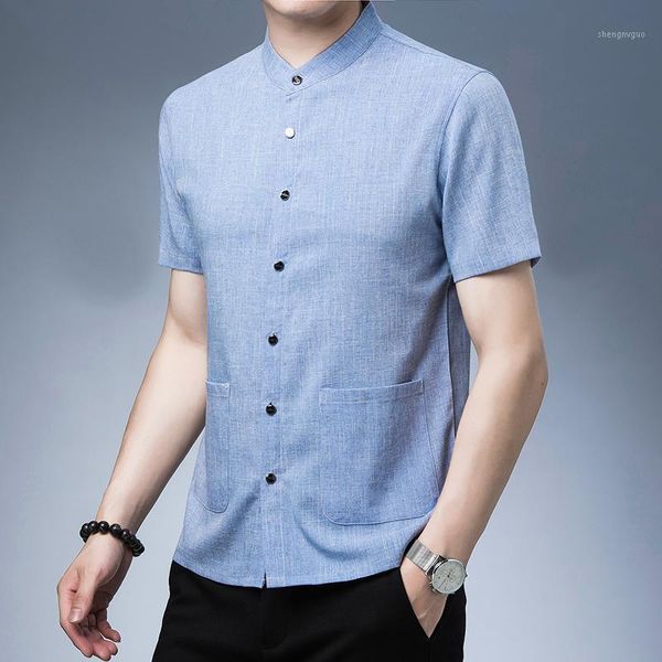 men's dress shirts summer short sleeve men cotton linen casual shirt mens slim fit breathable stand collar camiseta masculina c741, White;black
men's dress shirts summer short sleeve men cotton linen casual shirt mens slim fit breathable stand collar camiseta masculina c741, White;black