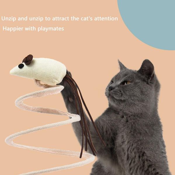 small animal supplies yili cat toy spring mouse pet self-entertainment automatic teasing stick kitten puppet
small animal supplies yili cat toy spring mouse pet self-entertainment automatic teasing stick kitten puppet