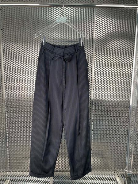 women's pants & capris the early autumn 2021 tied with rope striped 1005, Black;white
women's pants & capris the early autumn 2021 tied with rope striped 1005, Black;white