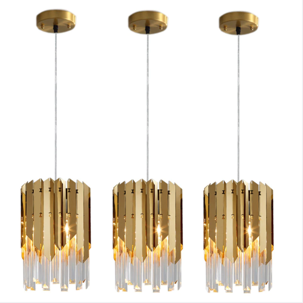chandeliers modern light luxury stainless steel golden crystal chandelier living room study bed
chandeliers modern light luxury stainless steel golden crystal chandelier living room study bed