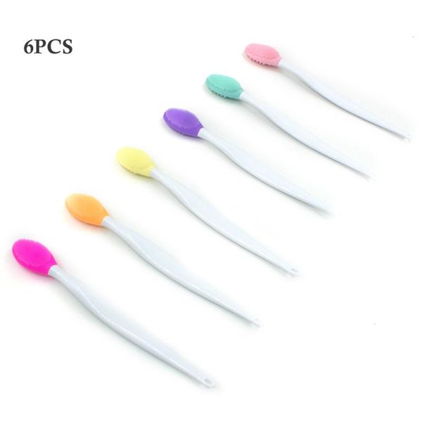 eyelash curler 6pcs silicone wash face exfoliating brushes nose blackhead removal brush soft daily facial cleaning for women girls tool
eyelash curler 6pcs silicone wash face exfoliating brushes nose blackhead removal brush soft daily facial cleaning for women girls tool