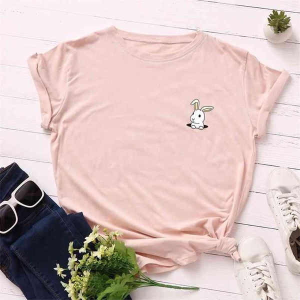 summer women t-shirts plus size s-5xl 100% cotton short sleeve cute rabbit print female loose casual t-shirt lady tees 210708, White
summer women t-shirts plus size s-5xl 100% cotton short sleeve cute rabbit print female loose casual t-shirt lady tees 210708, White