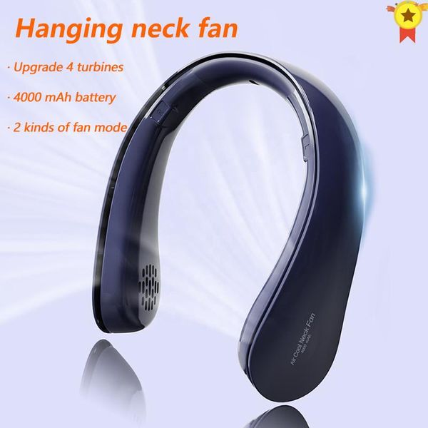 hanging neck fan mini bladeless 4000mah usb charging portable fans for home outdoor air conditioner cooler electric
hanging neck fan mini bladeless 4000mah usb charging portable fans for home outdoor air conditioner cooler electric