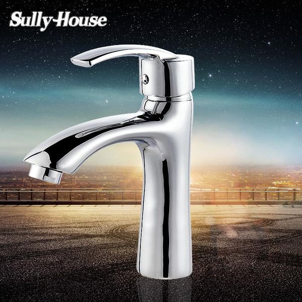bathroom sink faucets sully house high-quality brass basin faucet and cold water single hole handle +2 pcs hoses
bathroom sink faucets sully house high-quality brass basin faucet and cold water single hole handle +2 pcs hoses