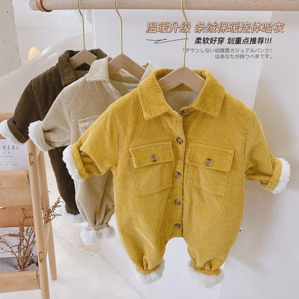 jumpsuits infant double layer plus velvet thickening one-piece outing clothes baby casual romper jacket winter cotton boys jumpsuit, Blue
jumpsuits infant double layer plus velvet thickening one-piece outing clothes baby casual romper jacket winter cotton boys jumpsuit, Blue