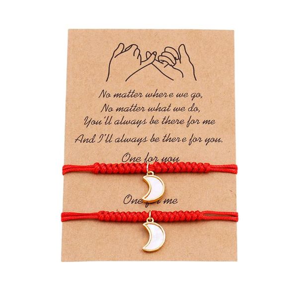 charm bracelets 2 pcs/set cute shell rainbow 18k gold plated moon pendant bracelet sets rope chain for women quality jewelry, Golden;silver
charm bracelets 2 pcs/set cute shell rainbow 18k gold plated moon pendant bracelet sets rope chain for women quality jewelry, Golden;silver