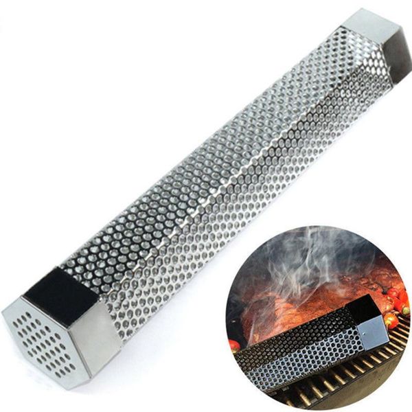 tools & accessories pellet smoker tube 6" hexagonal stainless steel barbecue wood for cold/ smoking portable bbq
tools & accessories pellet smoker tube 6" hexagonal stainless steel barbecue wood for cold/ smoking portable bbq