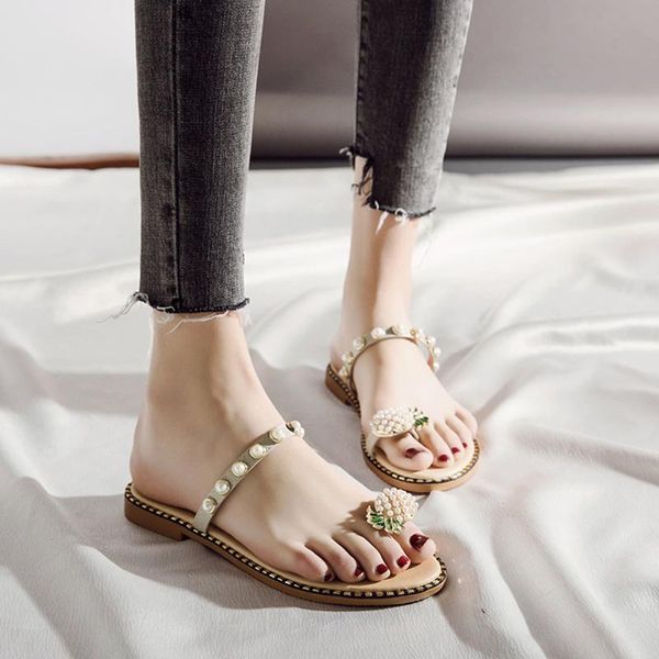 women' flat-bottom slippers clip toe fashion students sandals summer beach shoes leisure wild comfortable early spring, Black
women' flat-bottom slippers clip toe fashion students sandals summer beach shoes leisure wild comfortable early spring, Black