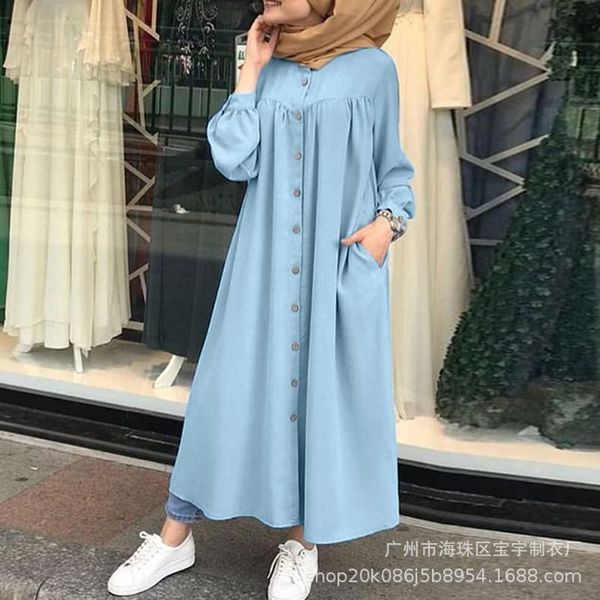 turkey arab women muslim dubai abaya hijab dress jubah autumn long sleeve buttons sundress islam clothing abayas maxi vestidos, Red
turkey arab women muslim dubai abaya hijab dress jubah autumn long sleeve buttons sundress islam clothing abayas maxi vestidos, Red