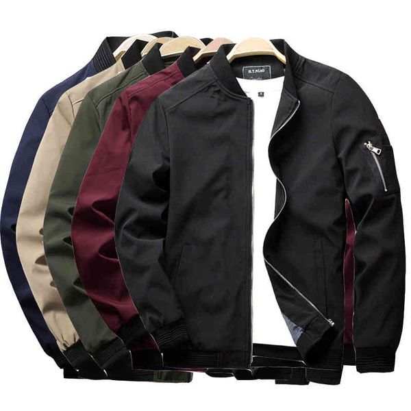 men's jackets men spring autumn baseball jacket stand collar slim large size m-6xl 5 colors casual monolayer bvchaj 9lfp, Black;brown
men's jackets men spring autumn baseball jacket stand collar slim large size m-6xl 5 colors casual monolayer bvchaj 9lfp, Black;brown