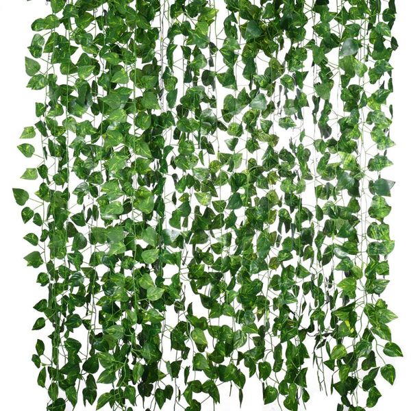 18pcs artificial vines 50pcs binding ties green creeper wreath hanging plants garland home garden wall fence stairway d decorative flowers &
18pcs artificial vines 50pcs binding ties green creeper wreath hanging plants garland home garden wall fence stairway d decorative flowers &