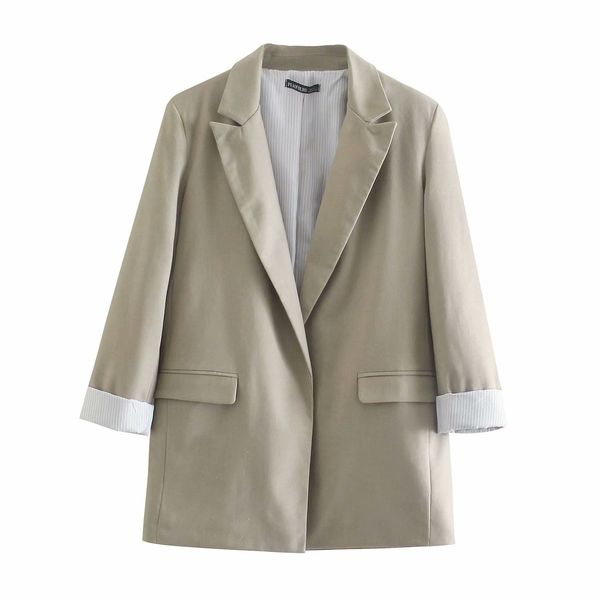 exquisite high-end suit spring and autumn style linen small women's coat, White;black
exquisite high-end suit spring and autumn style linen small women's coat, White;black