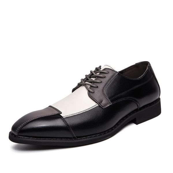 dress shoes spring autumn men's fashion classic leather men business wedding party oxford desinger 38-48, Black
dress shoes spring autumn men's fashion classic leather men business wedding party oxford desinger 38-48, Black