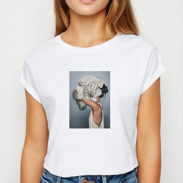 feather flower girl ropa mujer women spring summer ulzzang prevalent casual round collar shirts, White
feather flower girl ropa mujer women spring summer ulzzang prevalent casual round collar shirts, White