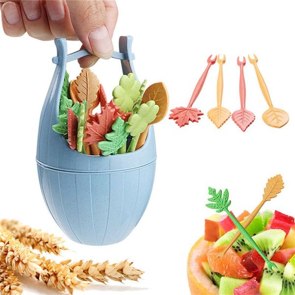 forks 16pcs/set fruit fork wheat straw barrel leaves vegetable cake dessert picks skewers sandwich toothpick party table decor
forks 16pcs/set fruit fork wheat straw barrel leaves vegetable cake dessert picks skewers sandwich toothpick party table decor