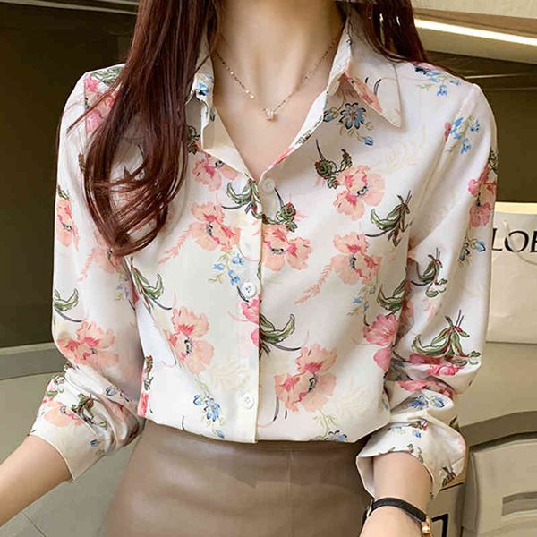 long sleeve print chiffon blouse shirt blouse women blusas mujer de moda turn down collar office blouse women clothing d998 210426, White
long sleeve print chiffon blouse shirt blouse women blusas mujer de moda turn down collar office blouse women clothing d998 210426, White
