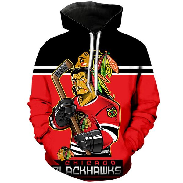 men's hoodies & sweatshirts chicago fashion 3d hoodie black red stitching cartoon character print blackhawks cool outdoor 1
men's hoodies & sweatshirts chicago fashion 3d hoodie black red stitching cartoon character print blackhawks cool outdoor 1