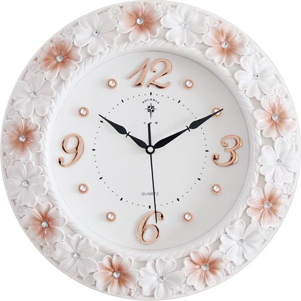 white creative wall clock plastic flower silent large clocks living room mechanical zegar na sciane home decoration ef50wc
white creative wall clock plastic flower silent large clocks living room mechanical zegar na sciane home decoration ef50wc