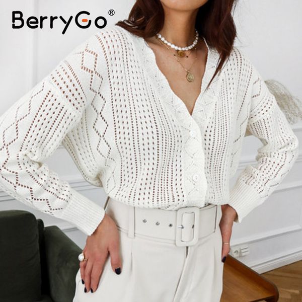 berrygo lace hook flower v-neck pearl button knitted cardigan coat casual sweater elegant autumn ladies 210513, White
berrygo lace hook flower v-neck pearl button knitted cardigan coat casual sweater elegant autumn ladies 210513, White