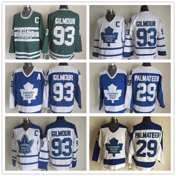 93 doug gilmour jerseys men toronto maple leafs 64 stanleycup 29 felix potvin 29 mike palmateer hockey vintage classic shirt uniform, Black;red
93 doug gilmour jerseys men toronto maple leafs 64 stanleycup 29 felix potvin 29 mike palmateer hockey vintage classic shirt uniform, Black;red