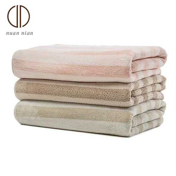 towel soft, absorbent and quick-drying coral fleece non-linting large bath comfortable striped 70x140cm
towel soft, absorbent and quick-drying coral fleece non-linting large bath comfortable striped 70x140cm