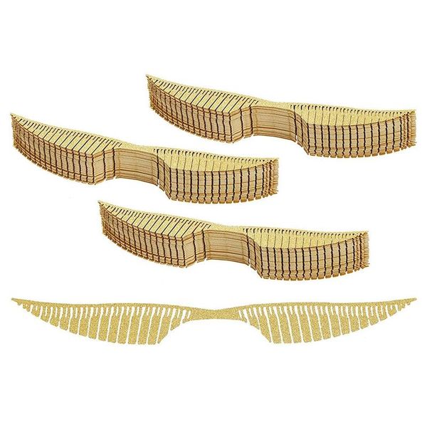other festive & party supplies 100pcs wizard chocolate decoration hollowed wings gold decor with glue point dots
other festive & party supplies 100pcs wizard chocolate decoration hollowed wings gold decor with glue point dots