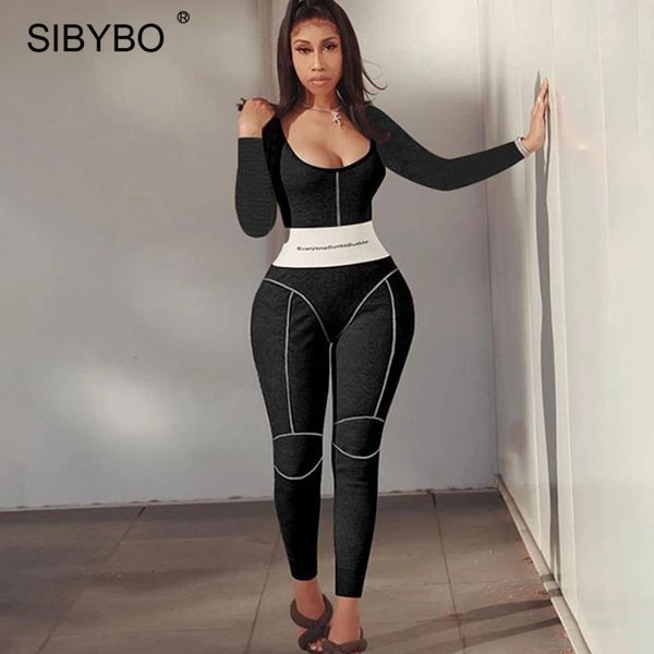 sibybo casual sporty ribbed letter jumpsuit women striped backless rompers womens jumpsuit 2021spring elastic slim overalls, Black;white
sibybo casual sporty ribbed letter jumpsuit women striped backless rompers womens jumpsuit 2021spring elastic slim overalls, Black;white