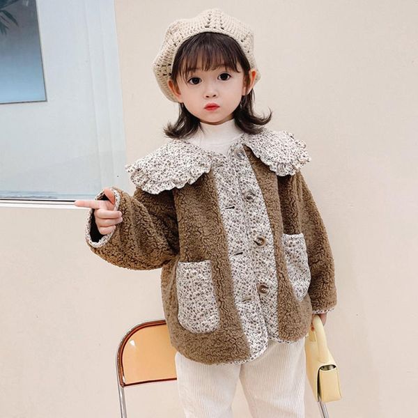 jackets girls fur coat thick warm girl cotton padded children's jacket 2021 winter kids clothes, Blue;gray
jackets girls fur coat thick warm girl cotton padded children's jacket 2021 winter kids clothes, Blue;gray