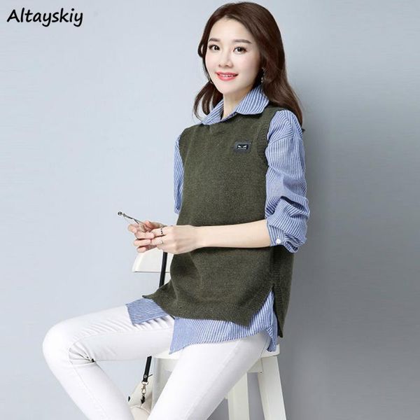 women's vests sweaters women spring autumn large size 4xl slit side hollow out back elegant soft womens loose students female clothing, Black;white
women's vests sweaters women spring autumn large size 4xl slit side hollow out back elegant soft womens loose students female clothing, Black;white