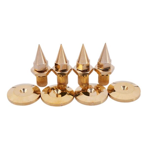 copper speaker spike shockproof isolation stand feet cone base pads computer speakers
copper speaker spike shockproof isolation stand feet cone base pads computer speakers