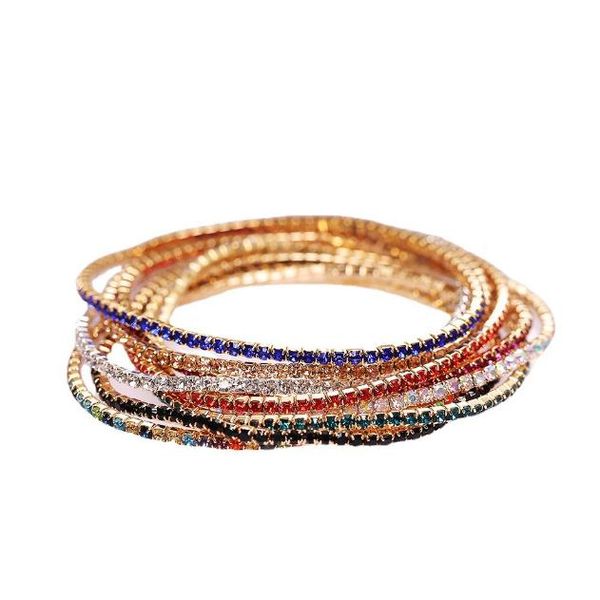 2022 new 12pcs/lot 12colors silver plated fresh full clear colorful rhinestone czech crystal circle spring anklets body jewelry
2022 new 12pcs/lot 12colors silver plated fresh full clear colorful rhinestone czech crystal circle spring anklets body jewelry