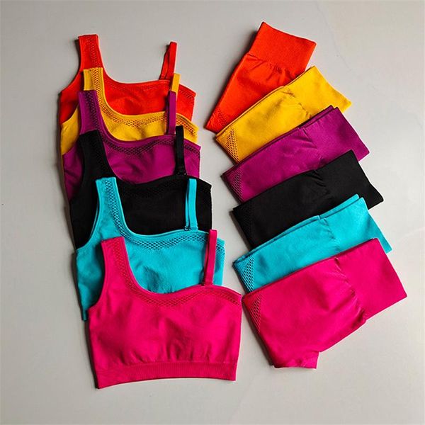 yoga outfit 2pcs women tracksuit sport gym fitness clothing high waist seamless leggings push up bra workout sportswear set
yoga outfit 2pcs women tracksuit sport gym fitness clothing high waist seamless leggings push up bra workout sportswear set