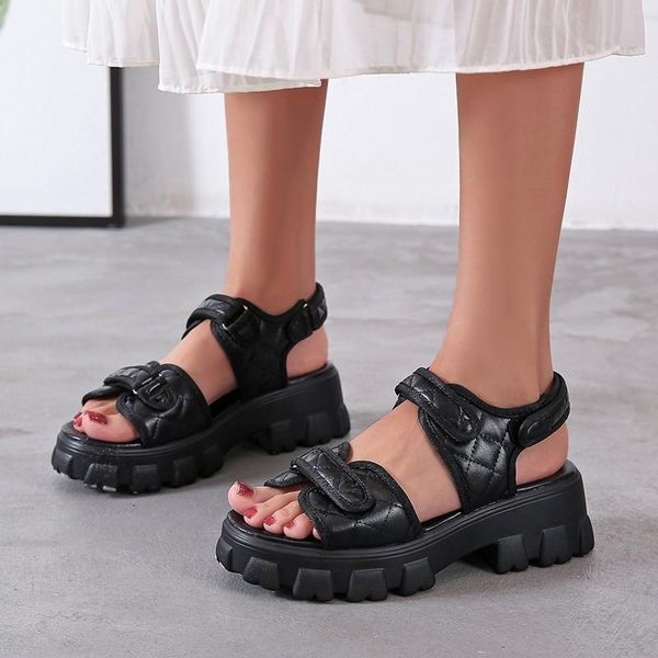 sandals platform for women's 2021 summer women casual sport outdoor no slip ladies beach zapato mujer, Black
sandals platform for women's 2021 summer women casual sport outdoor no slip ladies beach zapato mujer, Black