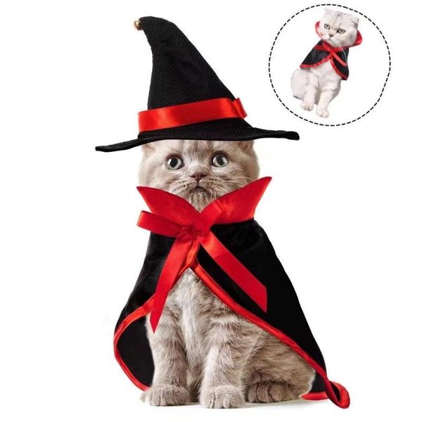 cat costumes halloween pet cloak suit wizard hat funny costume holiday dress up and dog clothes supplies headdress
cat costumes halloween pet cloak suit wizard hat funny costume holiday dress up and dog clothes supplies headdress